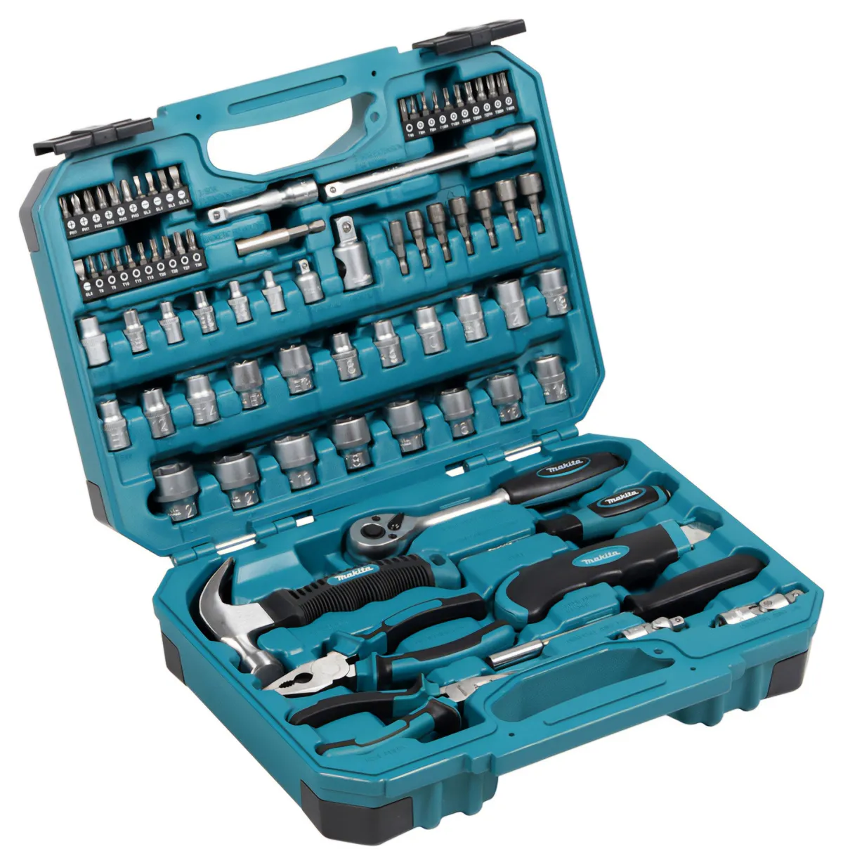 Makita E-10899 Værktøjssæt – 76 Dele