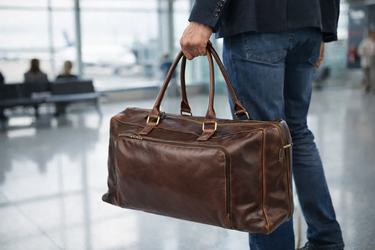 Bon Goût Weekend Bag Cambridge – Dark Brown