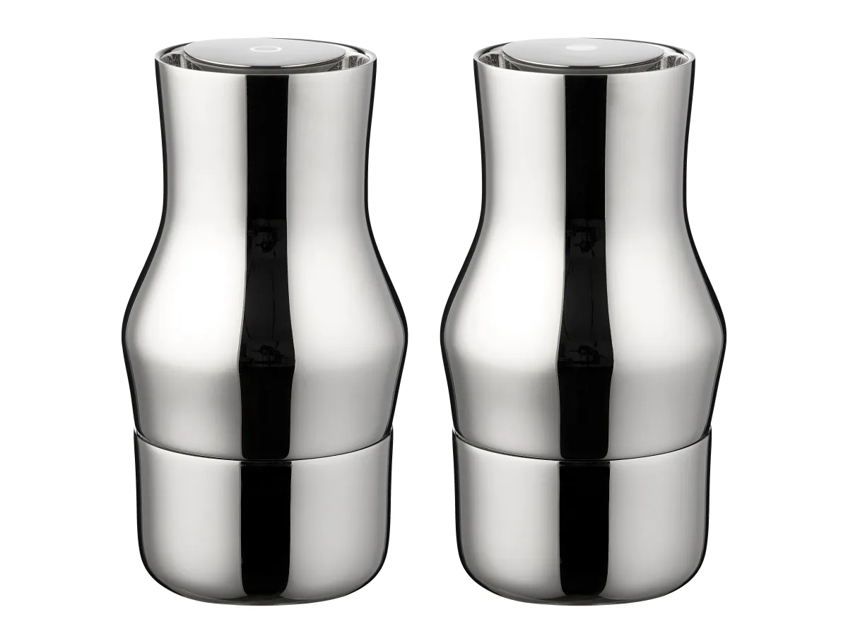 Gense Salt- og peberkværne 14 cm i blank, Dorotea