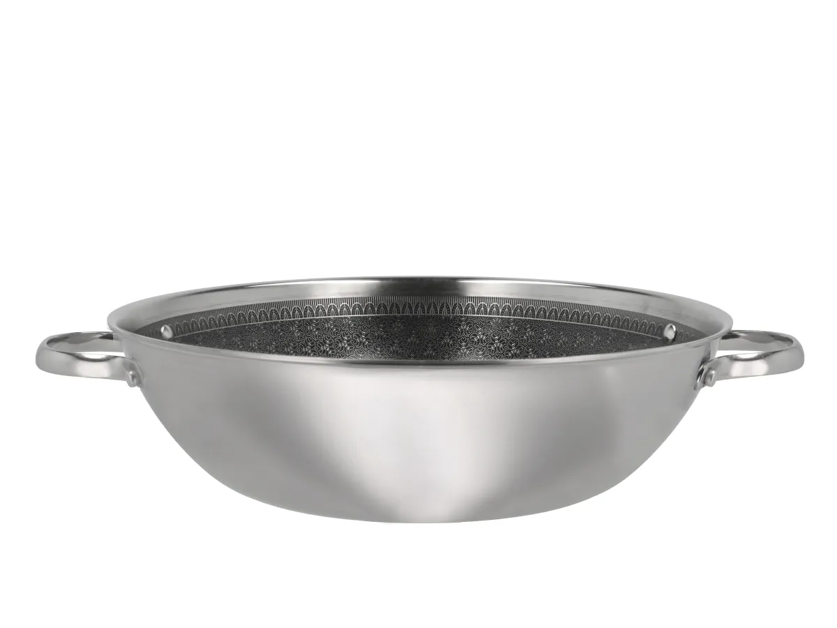 Pillivuyt Gourmet Paillon recycled wok 30 cm 4,6 ltr.