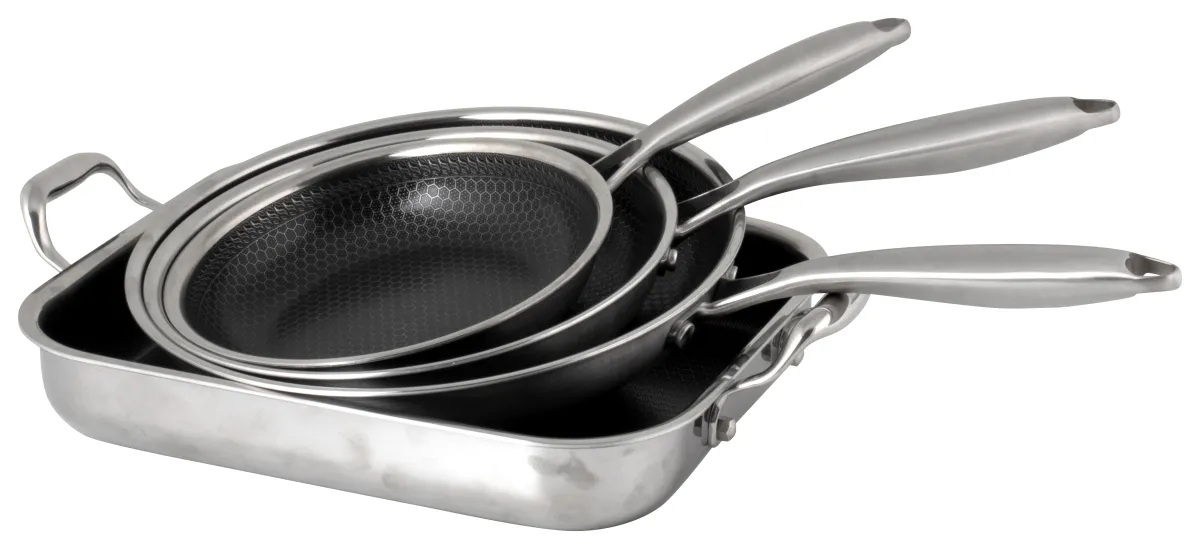 byGaard Hexa Pande 20, 24, 28 cm + Bradepande