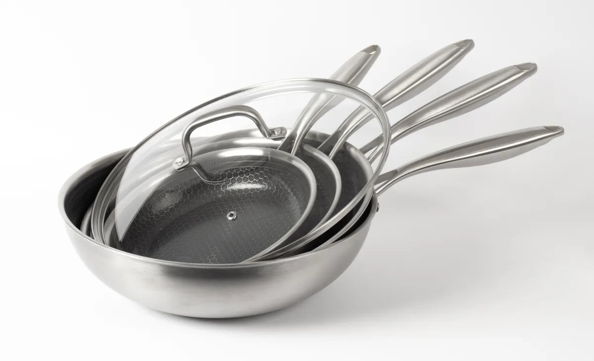 byGaard Hexa Pande 3-Pack + Wok 30 cm