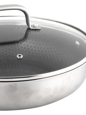 byGaard Hexa Sautepande 28x6 cm med glaslåg