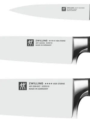 ZWILLING Knivsæt 3-dele - FOUR STAR - 1002238