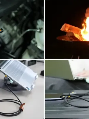 CapableX Emergency USB-C Kabel med Lommelygte og Lighter