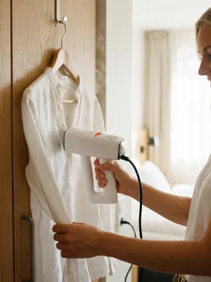 byGaard GS2672 Garment Steamer med suge function, vand  tank 270 ml kapacitet