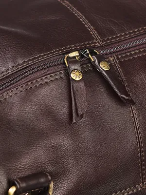 Bon Goût Rejsetaske Vintage – Dark Brown