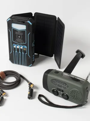 CapableX Power Pack 2 – Solar Power Bank 20.000 + Radio