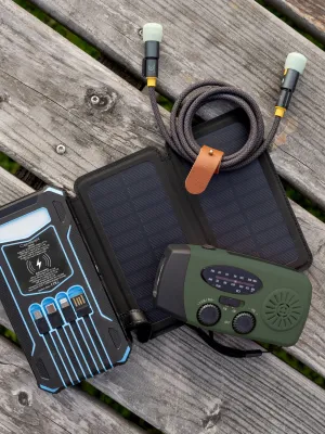 CapableX Power Pack 2 – Solar Power Bank 20.000 + Radio