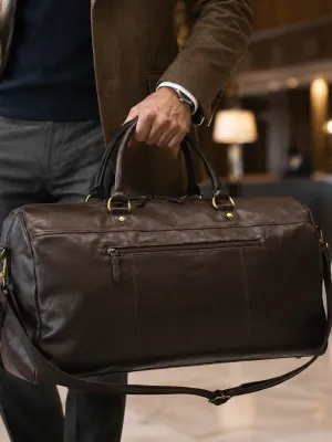 Bon Goût Rejsetaske Vintage – Dark Brown