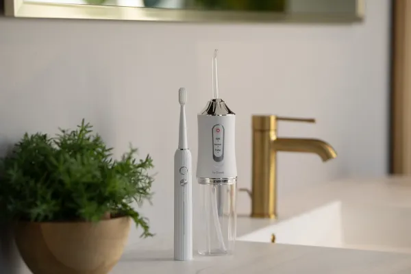 Produkt byGaard Oral Care sæt - Water flosser + Elektrisk tandbørste Billede