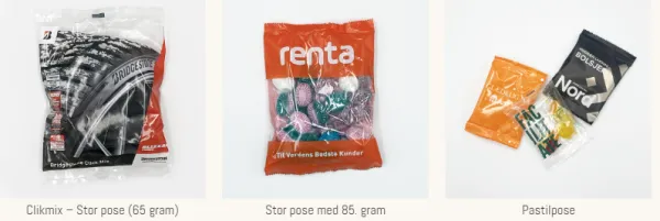 Produkt Logoslik slikposer i mange varianter Billede