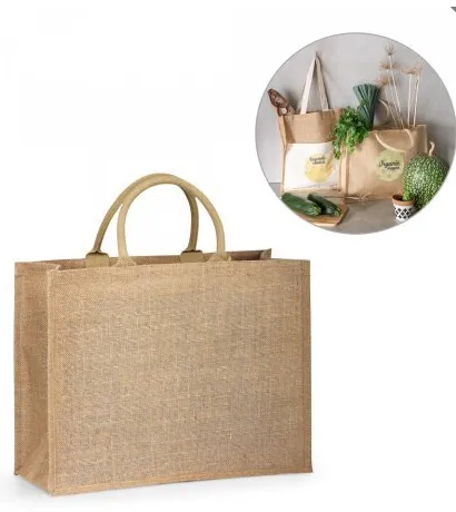 Produkt Jute taske Shanti indkøbspose Billede