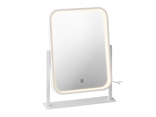 Produkt Nordic Sense Aurora spejl 30 x 41 cm, hvid Billede