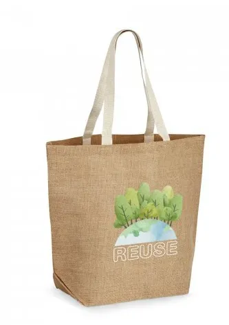 Produkt Jute taske Tizzy indkøbspose Billede