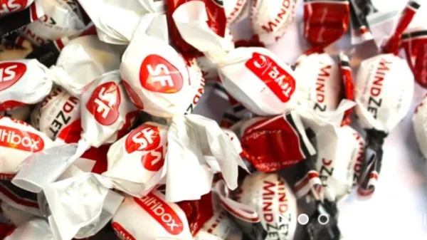 Produkt Logoslik bolsjer i mange varianter Billede