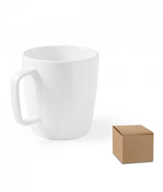 Produkt Krus Dhoni white med blank overflade Billede