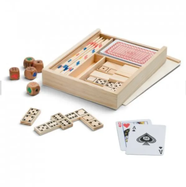 Produkt Playtime spillekasse med 4 spil Billede