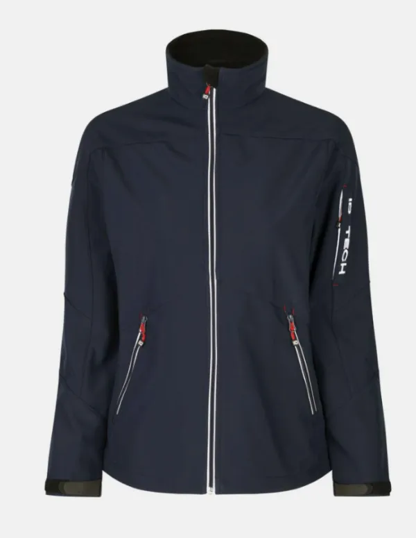 Produkt Soft Shell Jakke Kontrast Dame fra ID Identity Billede