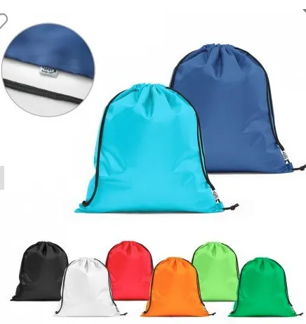 Produkt Snøretaske Pemba i 100% rPET Billede