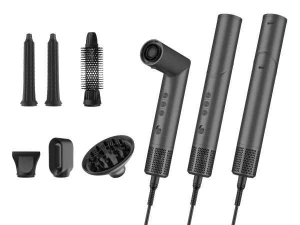 Produkt Nordic Sense Airstyler 1500 watt i dark grey Billede